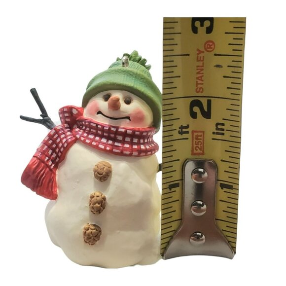 3 Hallmark Keepsake Snowmen Of Mitford Ornaments Christmas Holiday Snowman 1999 - Picture 7 of 12